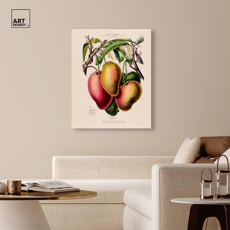 Mangoes by Etienne Denisse Canvas by Art Remedy, Gallery Wrapped