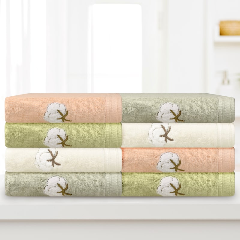 Cotton 2 Piece Hand Towels, Comfortable and Lightweight Hand Towels for Bathroom, Kitchen 14" x 28"