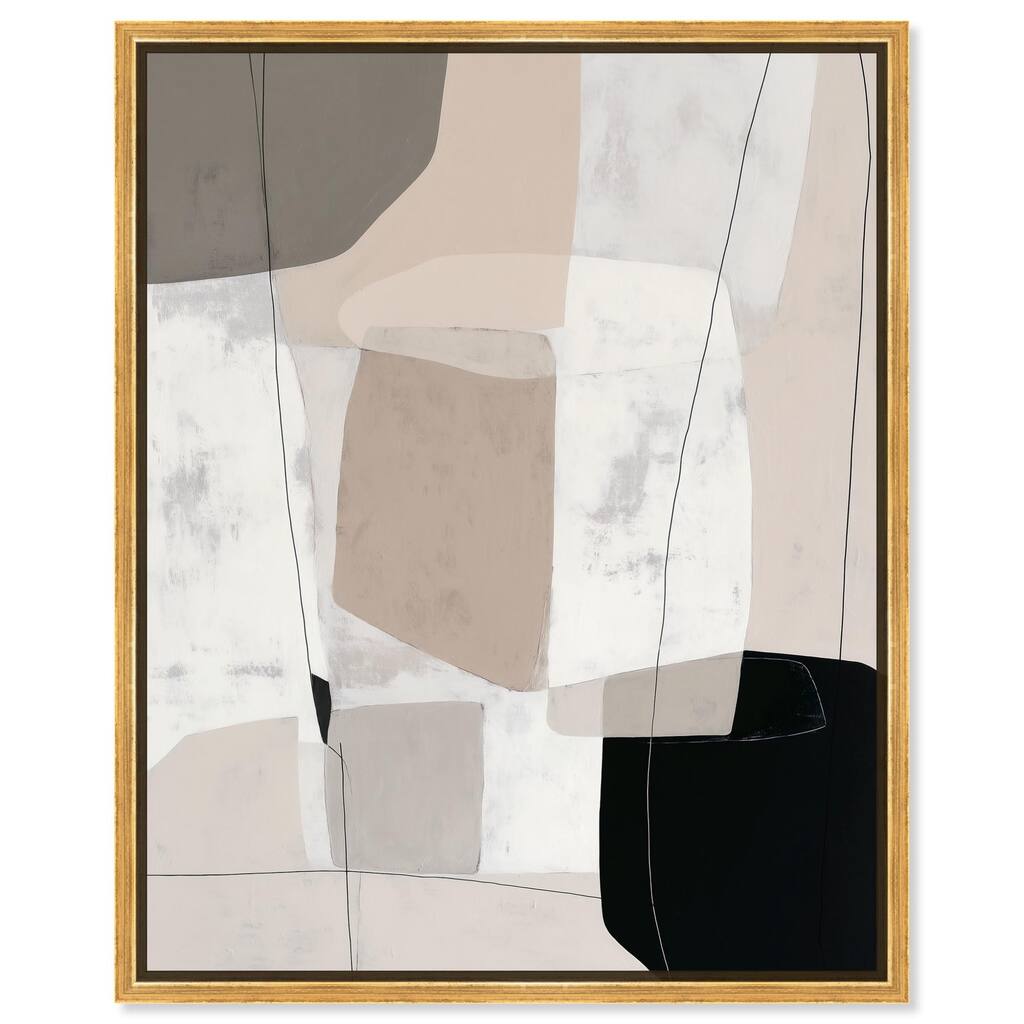 Neutral Forms I Canvas by Art Remedy