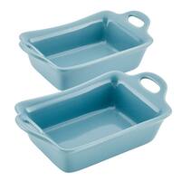 Rachael Ray Cast Iron 4-Qt. Casserole with 10 Griddle, Teal Shimmer - Bed  Bath & Beyond - 28663957