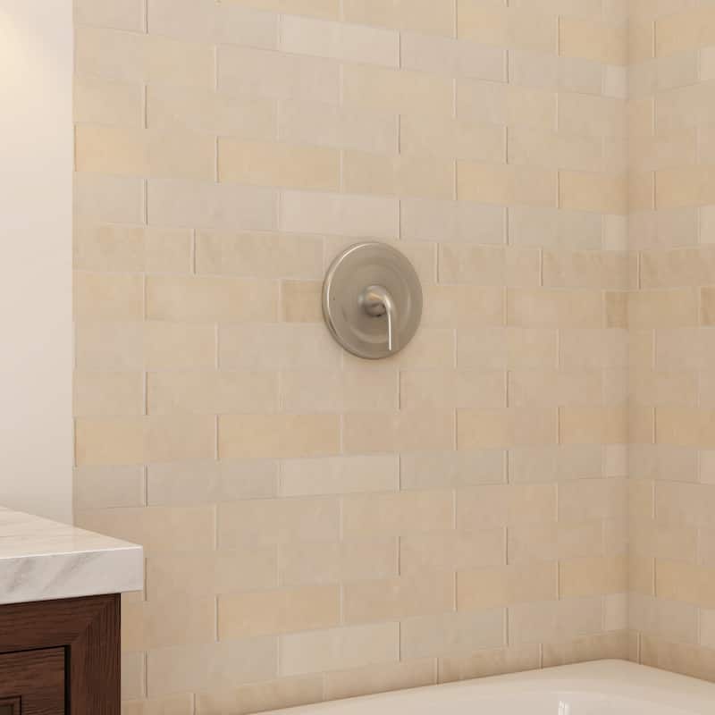 1-Handle Wall Mount Shower Valve Trim Kit for MOEN Tub/Shower Faucets (Valve Not Included)