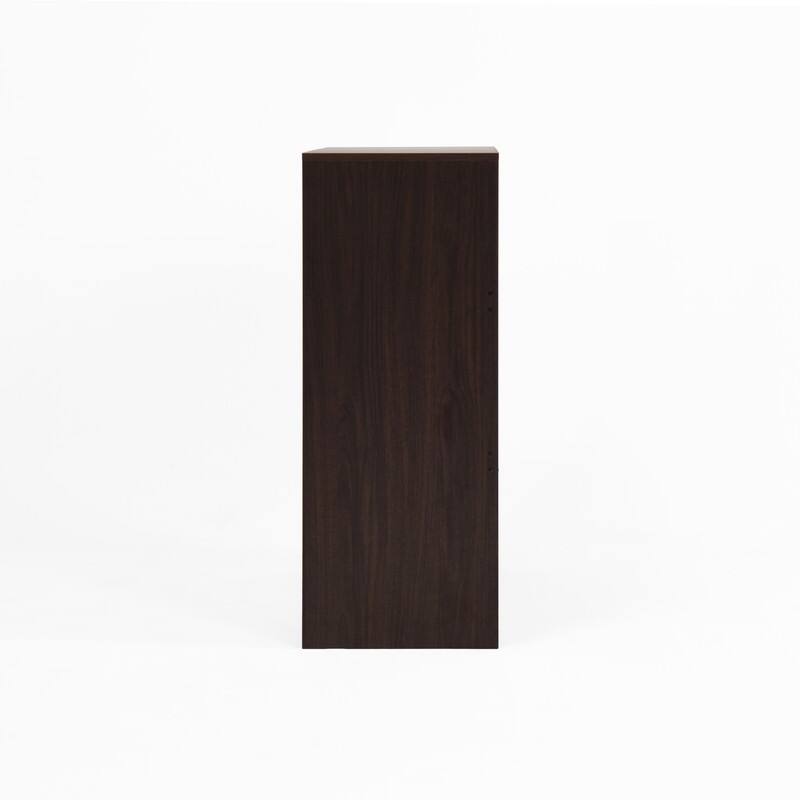 Modern 4-Tier Shoe Cabinet with Drawer & Adjustable Shelves, White Wooden Entryway Storage Organizer