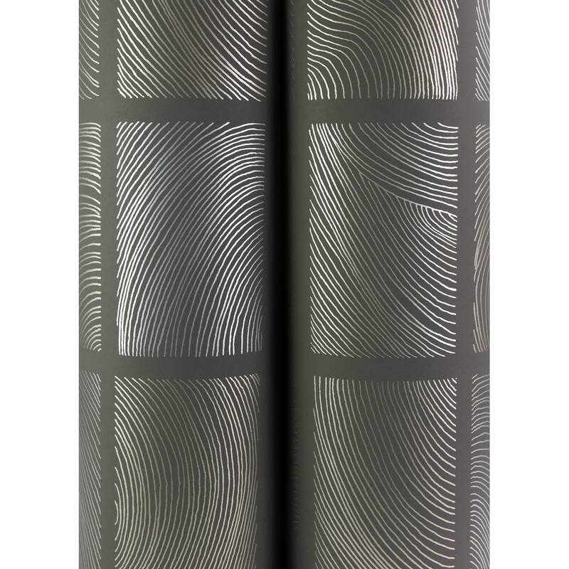 A-Street Prints Bronson Slate Topography Wallpaper