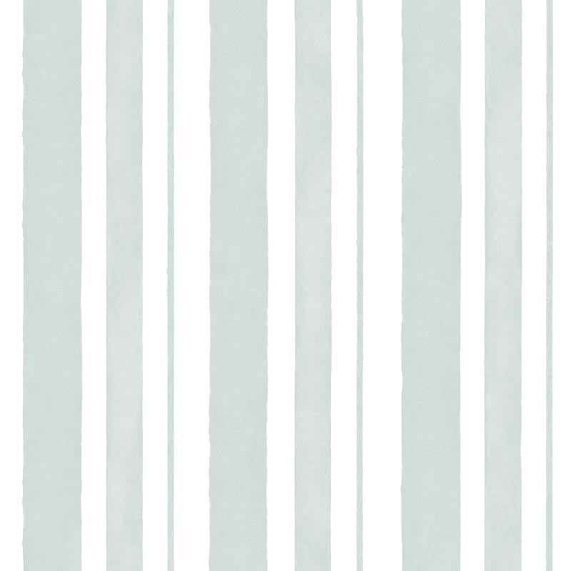 Shabby Chic by Rachel Ashwell Watercolour Stripe Blue Wallpaper