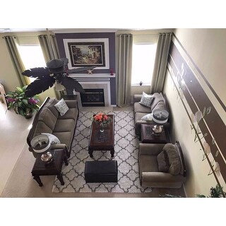 Safavieh Hudson Shag Vitchka Glamour Trellis Rug