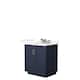 Option Dark Blue, Nickel Trim, Giotto Quartz Top