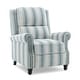 preview thumbnail 36 of 92, Nail-head Padded Seat Pushback Recliner Chair