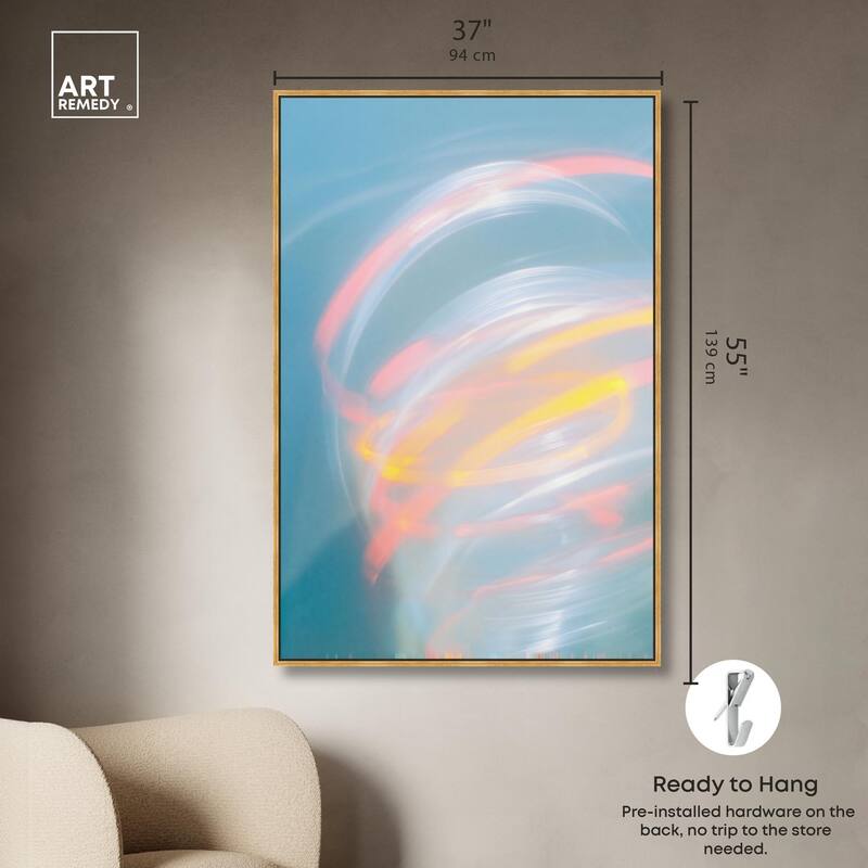Swirling Light I Canvas by Art Remedy