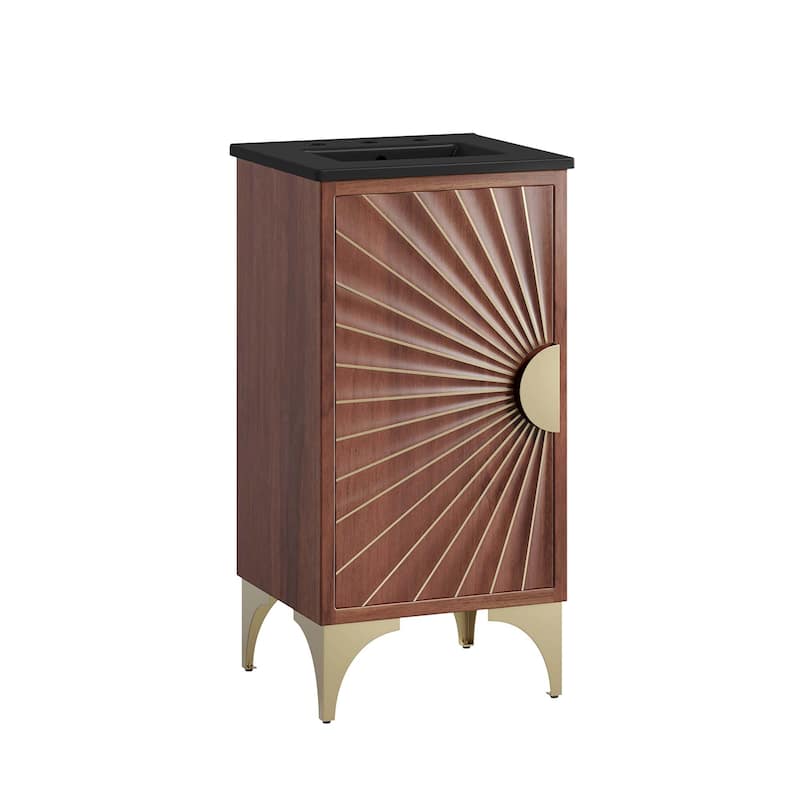 Daylight 18" Bathroom Vanity - Walnut
