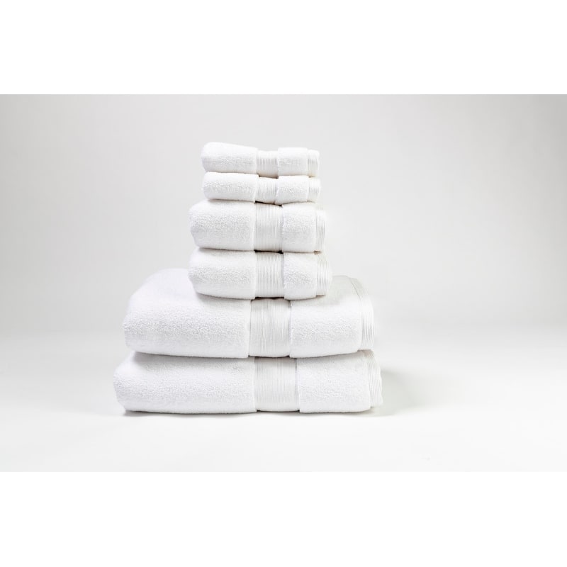 Signature 6-Piece 100 Cotton Bath Towel Set