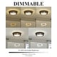 preview thumbnail 9 of 11, 36W 18'' Dimmable Boho Ceiling Light