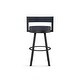 preview thumbnail 44 of 102, Amisco Browser Swivel Bar Stool