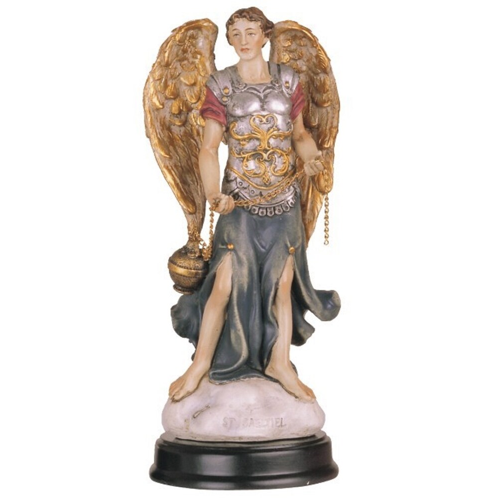 Q Max 5 H Archangel Sealtiel Statue Angel Of Prayer Holy Figurine Religious Decoration On Sale Overstock 32433441