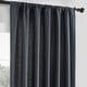 preview thumbnail 26 of 88, Exclusive Fabrics French Linen Room Darkening Curtains Panel - Elegant luxurious Drapes (1 Panel)