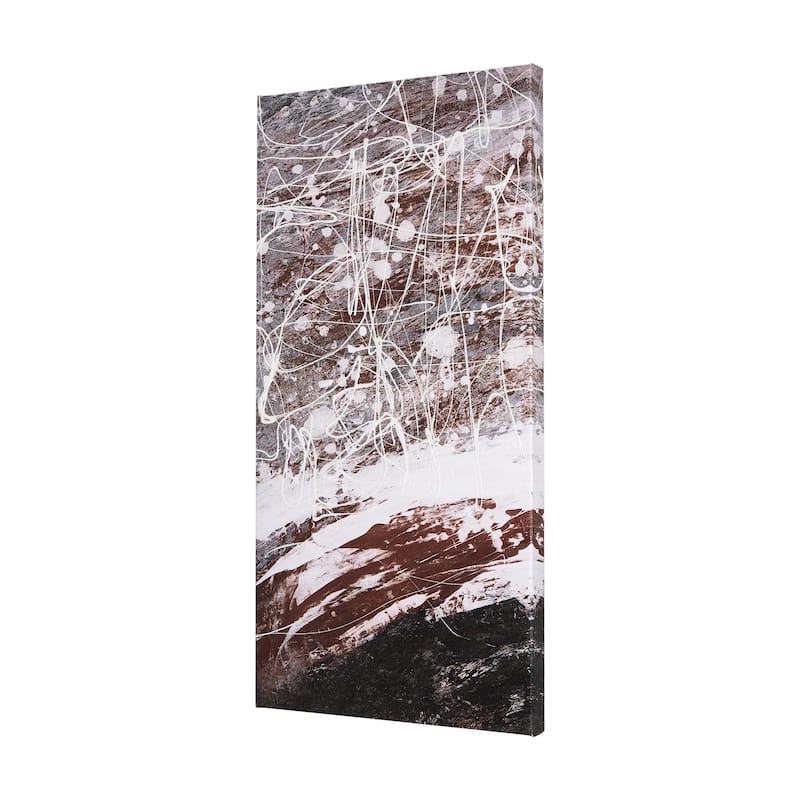 Sakura Rain I (20 x 40) Canvas Art Print