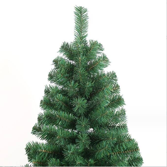 8ft, 7.5ft, or 6ft Unlit Artificial Christmas Tree with PVC Tips for Holiday Decor