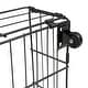 preview thumbnail 6 of 10, Full over Twin-Twin Triple Bunk Bed with Drawers and Staircase, Black