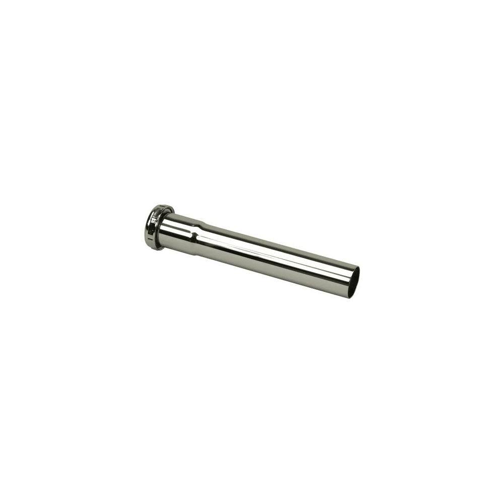 PROFLO 17 Gauge 6" Brass Slip-Joint Extension Tube with 1-1/4"