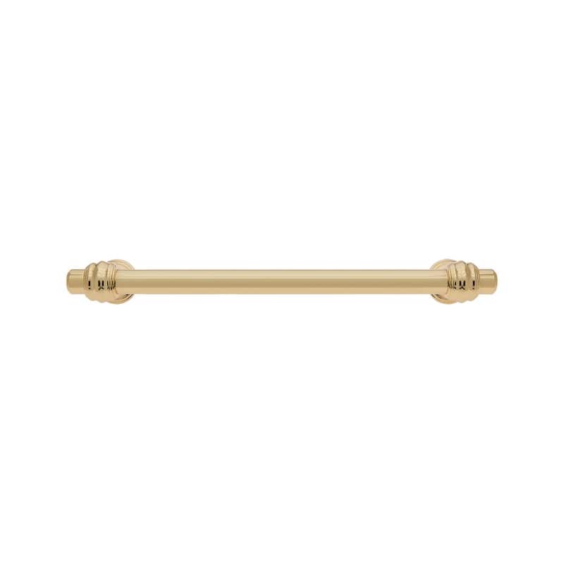 Utopia Alley Athen Pull Handle -Polished Gold Drawer Pull Handle, 6.3" Center to Center