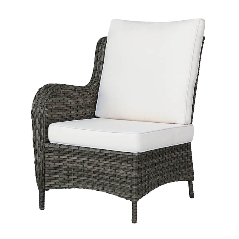 5 Pieces Outdoor Rattan Patio Furniture Set