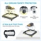 preview thumbnail 19 of 32, Honeyjoy Foldable Baby Walker with 3 Adjustable Heights Comfy Padded - See Details