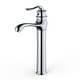 preview thumbnail 18 of 22, Karran Dartford Single Hole Single Handle Vessel Bathroom Faucet with Matching Pop-up Drain