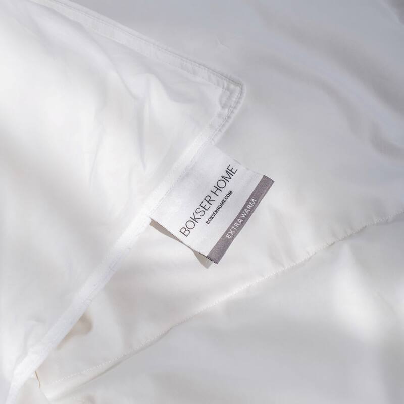 Extra Warm Feather & Down Duvet Comforter Insert by BOKSER HOME