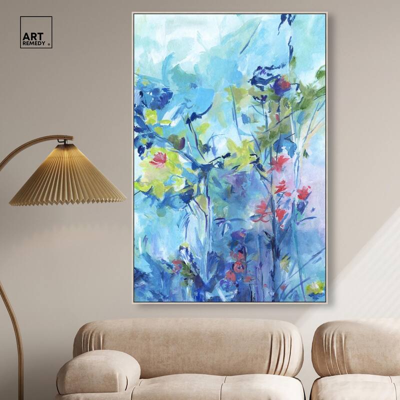 Heavenly Blue II Canvas by Art Remedy