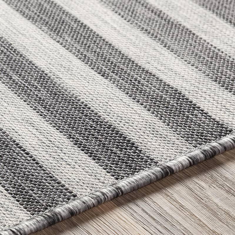Kermie Country Stripe Indoor / OutdoorArea Rug