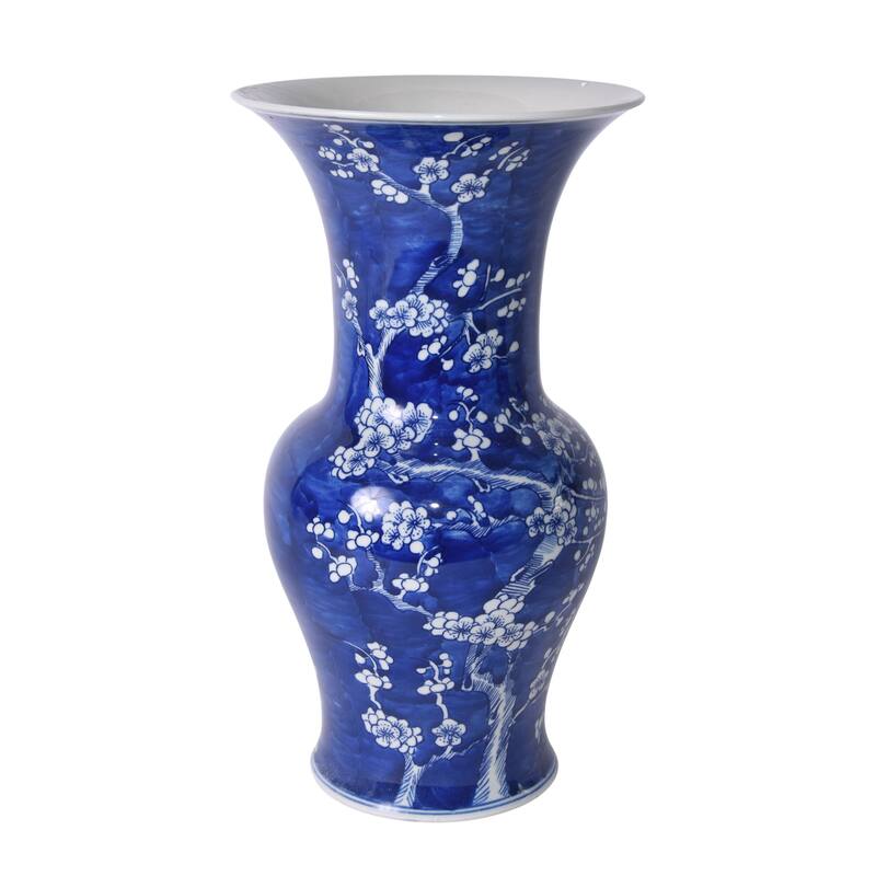 Plum Blossom Wide Mouth Table Vase