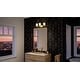 preview thumbnail 2 of 4, Luxury Contemporary Bath Light, 8.5"H x 23.5"W, with Modern Farmhouse Style, Satin Gold, BWP4326 by Urban Ambiance - 23.5