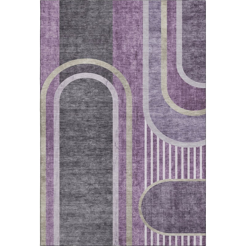 Premium Washable Super Soft Contemporary Deco Mayfield Rug