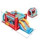 preview thumbnail 4 of 11, 5-in-1 Ice Cream Inflatable Bounce House Ideal for Birthdays, Holidays or Summer Celebrations - 187" x 88" x 79" (L x W x H)