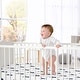 preview thumbnail 3 of 4, Sweet Jojo Designs Stag Navy Blue and White Boy 2 Pack Fitted Crib Sheets Dark Blue and White Forest Animal Antler