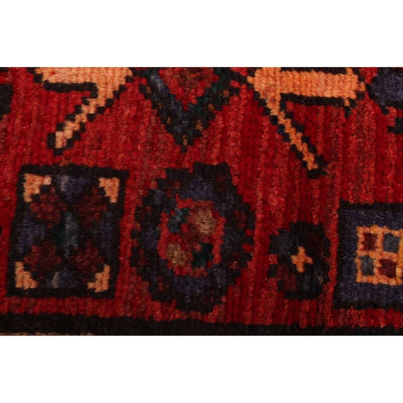 ECARPETGALLERY Hand-knotted Andelz Dark Blue Wool Rug - 4'4 x 7'9