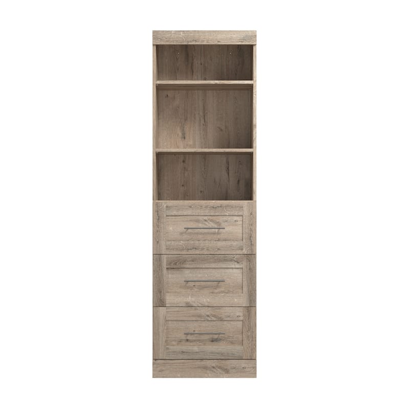 Pur 25W Closet Organizer with Drawers by Bestar