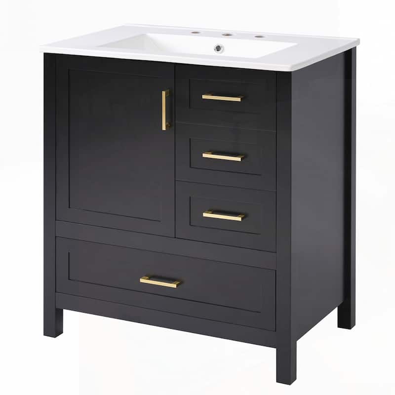 Bathroom Vanity with Sink Combination Set