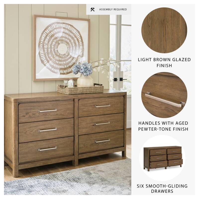 Signature Design by Ashley Cabalynn Light Brown Dresser