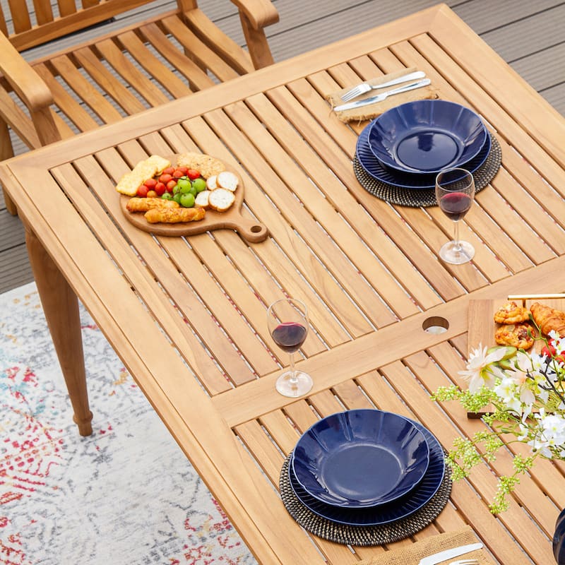 Cambridge Casual Ventura 7-piece Teak Outdoor Dining Set