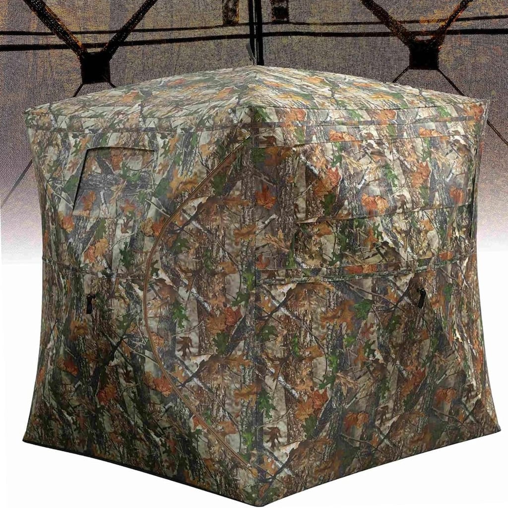 2-4 Person Hunting Shelter Waterproof Camouflage Tent - N/A