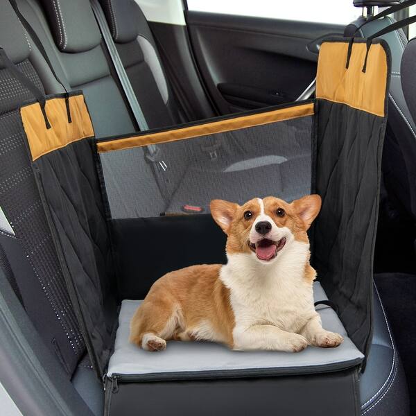 Corgi Car Seat Covers (Set of 2) - Black Corgi Car Seat Covers (Set of 2) - Black
