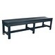 preview thumbnail 19 of 47, Sequoia Commercial Grade Weldon 6ft Backless Picnic Bench Federal Blue