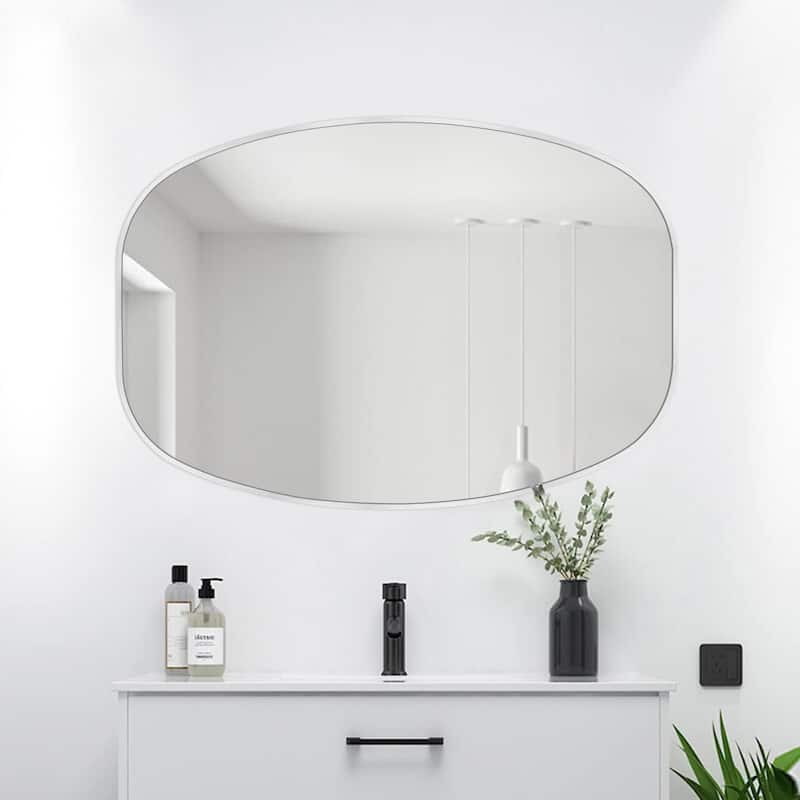 Oval Wall Mirror Bathroom Mirror for Over Sink