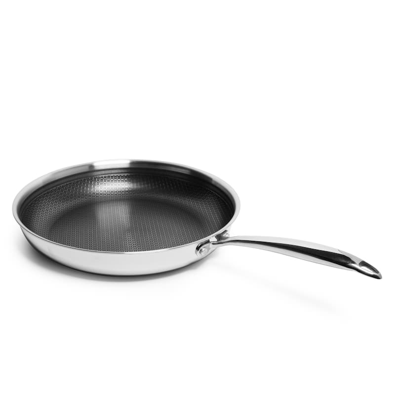 Lexi Home Triply Stainless Steel Scratch Resistant Nonstick Frying Pan On Sale Bed Bath