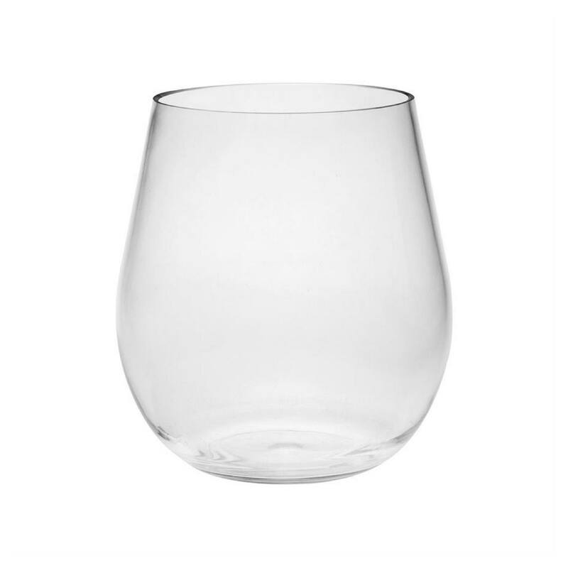 Oval Halo Tritan Glasses Drinking Set of 4