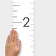 preview thumbnail 4 of 4, RoomMates Modern Growth Chart White Wall Decals