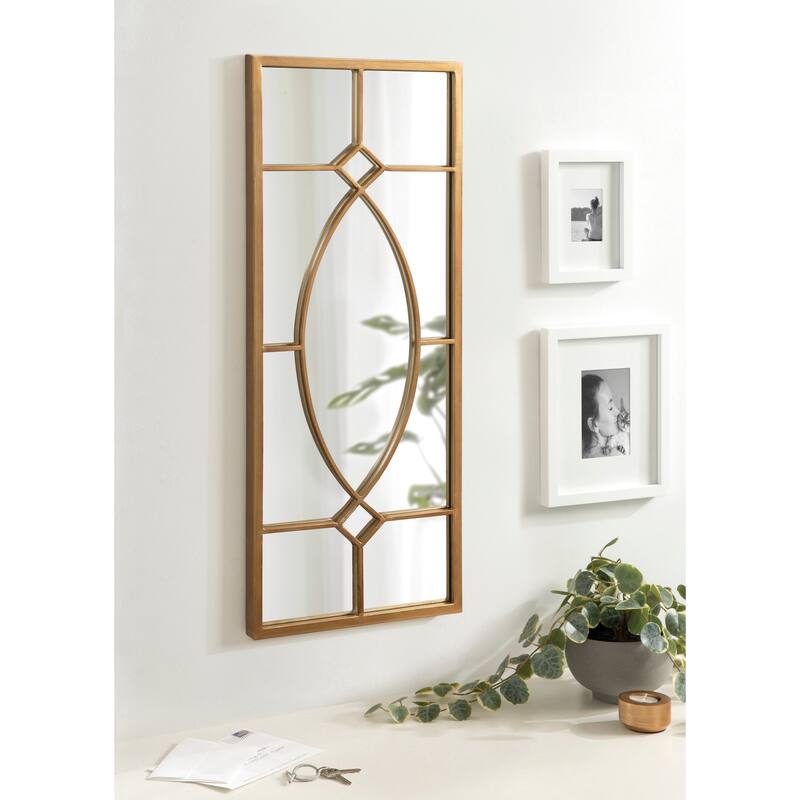 Kate and Laurel Bakersfield Metal Framed Mirror