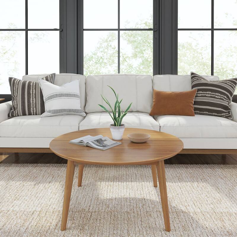 Plank and Beam Mid-Century Modern Coffee Table - 36"