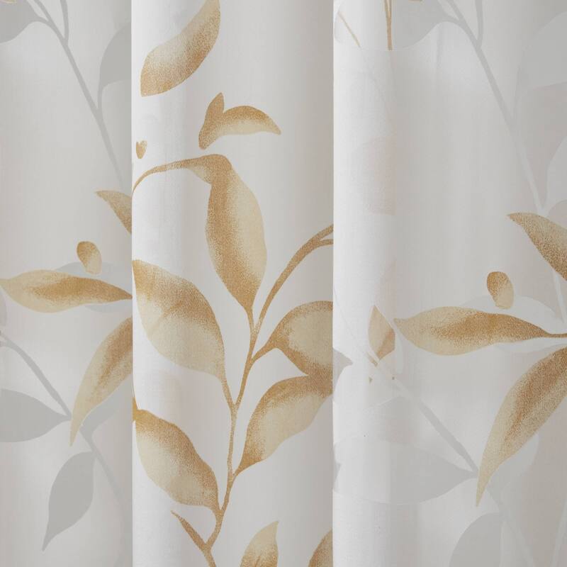 Madison Park Vera Burnout Printed Curtain Panel Single