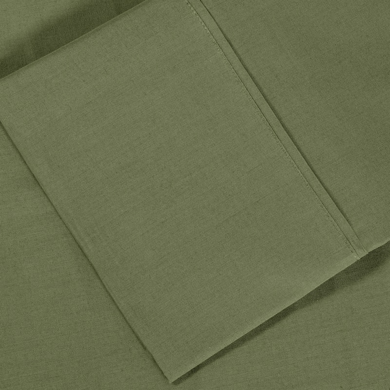 Superior 300TC Flynn Solid Cotton Percale Pillowcase - (Set of 2)